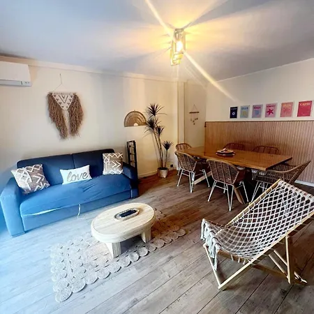 Apartament 3 Pieces Au Centre De Les Pins *