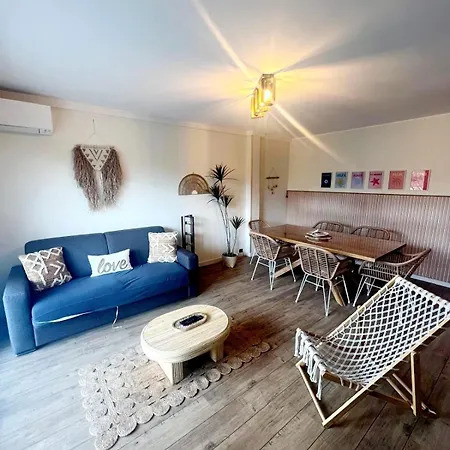 Apartmán 3 Pieces Au Centre De Les Pins
